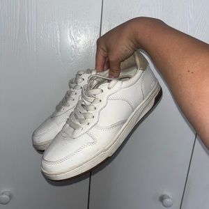 Madewell White Leather Sneakers